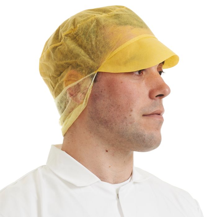 Yellow Snood Cap